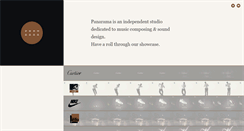 Desktop Screenshot of panarama.fr